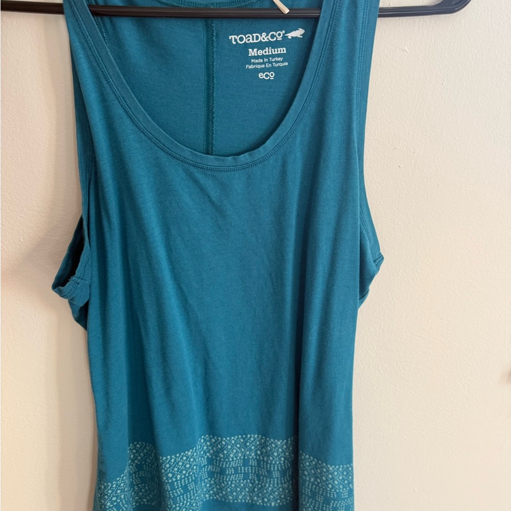 Toad&Co Women's Blue Tank Top